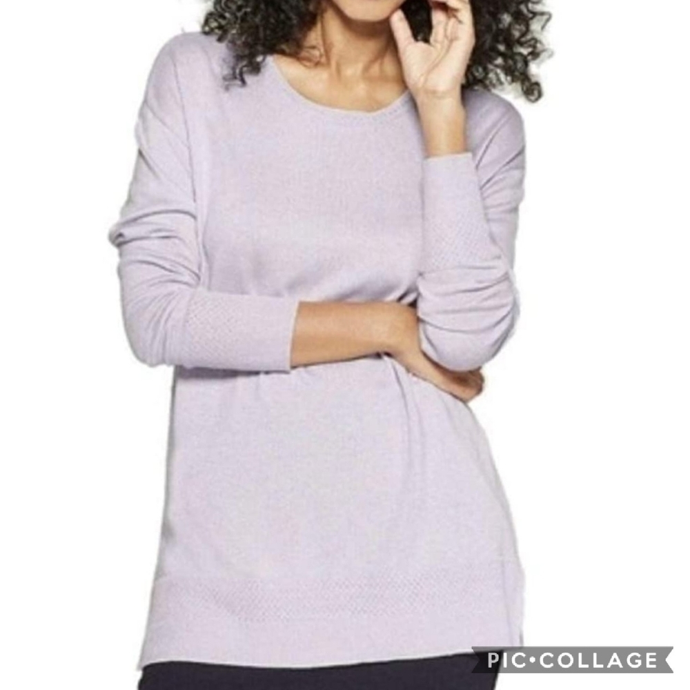 A new day lilac Crewneck sweater